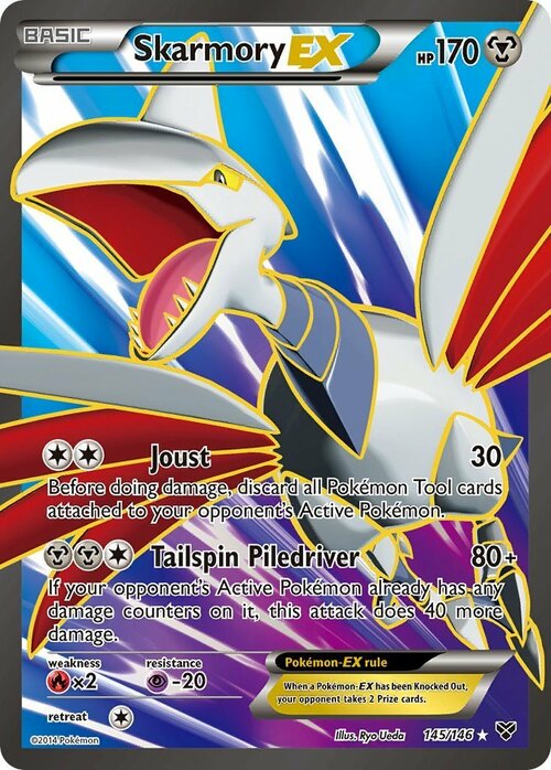 Skarmory EX Card Front