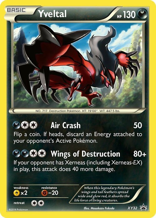 Yveltal Card Front