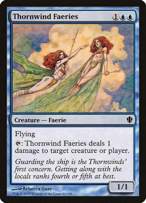 Thornwind Faeries Card Front