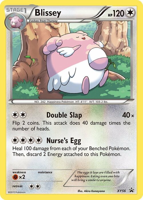 Blissey Card Front