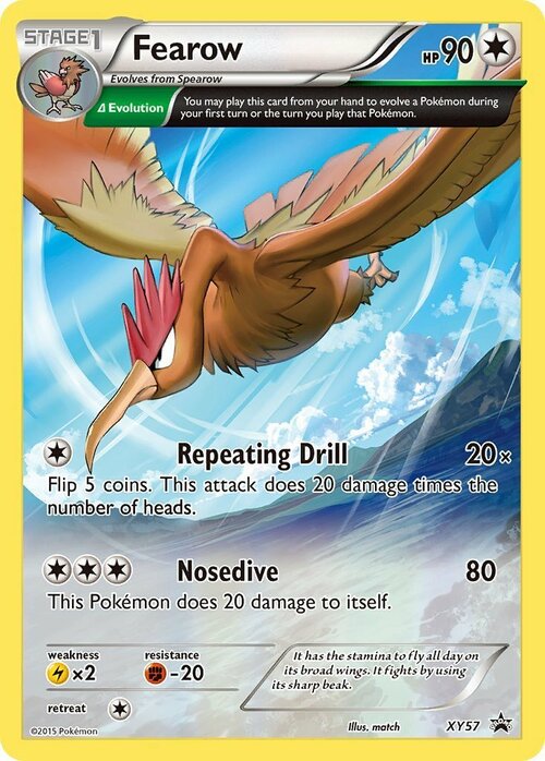 Fearow Card Front