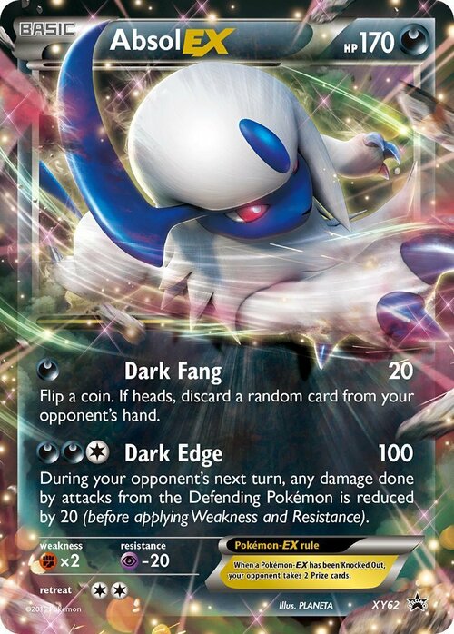 Absol EX Card Front