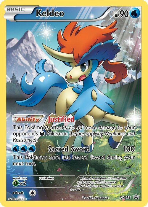 Keldeo Card Front