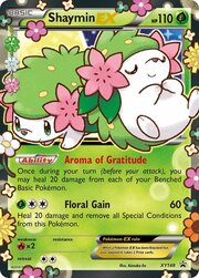 Shaymin EX [Aroma of Gratitude | Floral Gain]