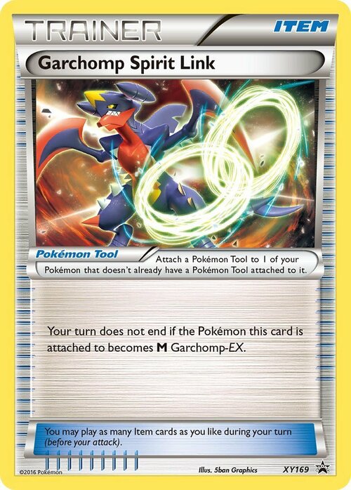 Garchomp Spirit Link Card Front