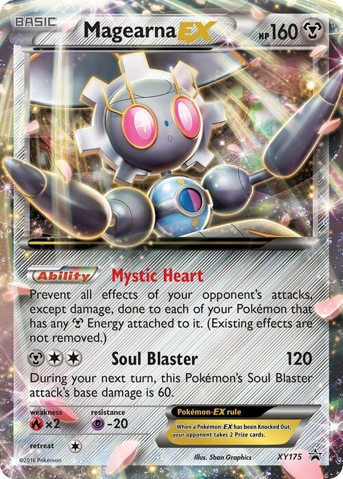 Magearna EX Card Front