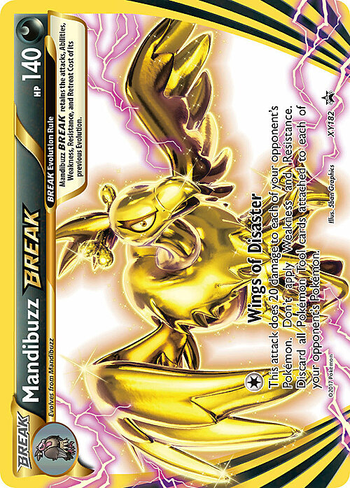 Mandibuzz BREAK Card Front