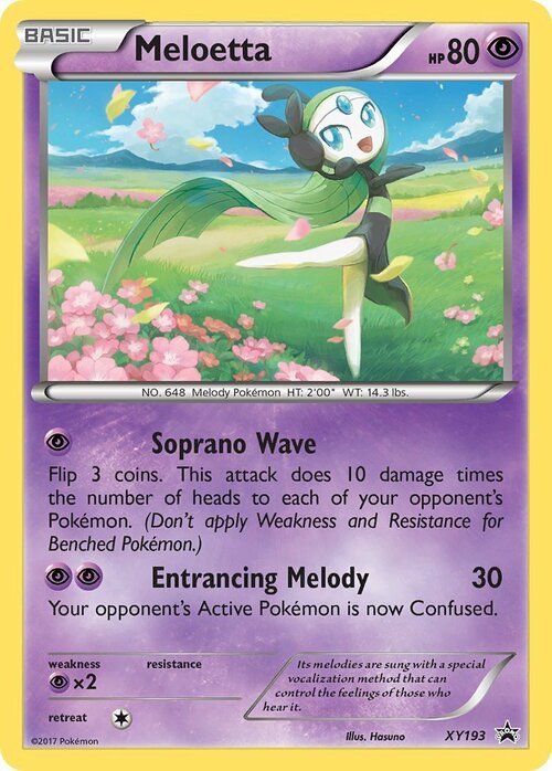 Meloetta Card Front