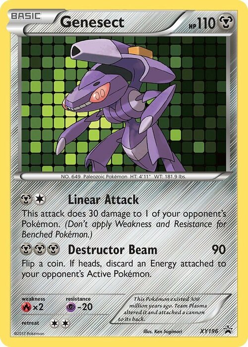 Genesect Card Front