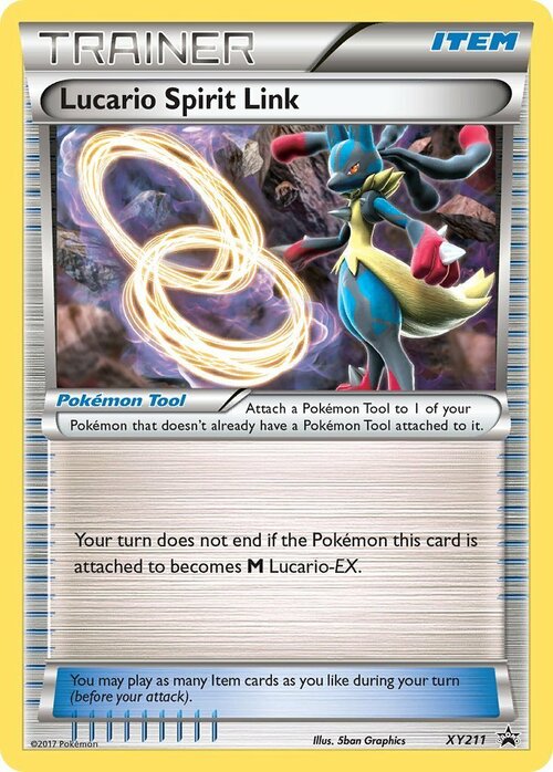 Lucario Spirit Link Card Front