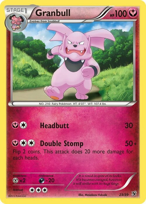 Granbull Card Front