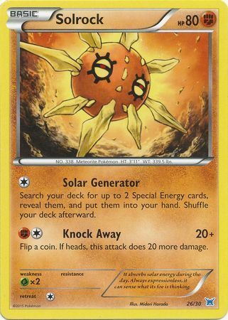 Solrock Card Front