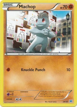 Machop Card Front