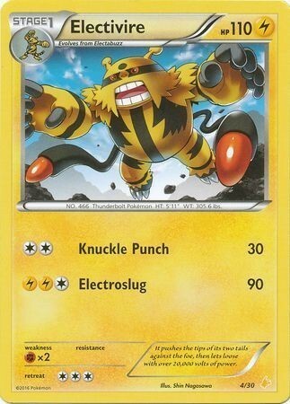 Electivire Card Front