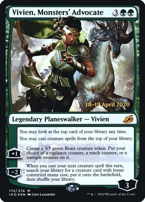 Vivien, Monsters' Advocate Card Front