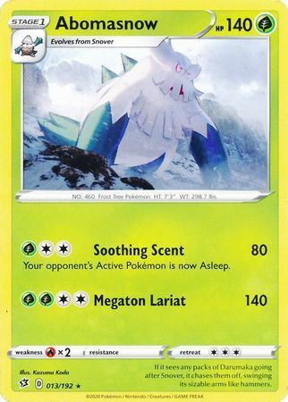 Abomasnow Card Front