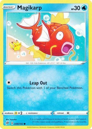 Magikarp Card Front