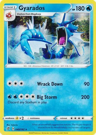 Gyarados Card Front