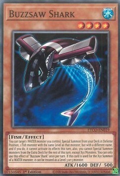 Buzzsaw Shark Card Front