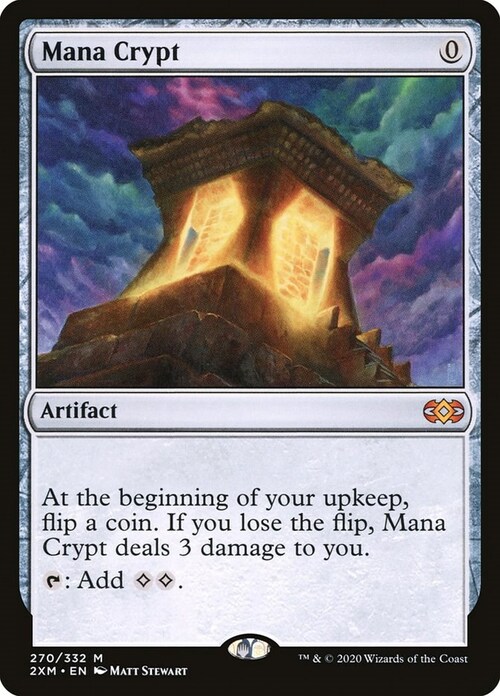 Mana Crypt Card Front