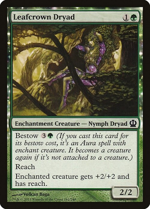 Leafcrown Dryad Card Front