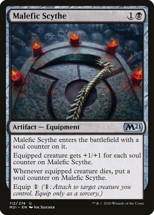 Malefic Scythe Card Front