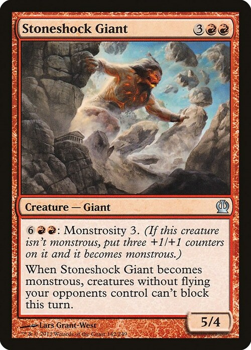 Stoneshock Giant Card Front