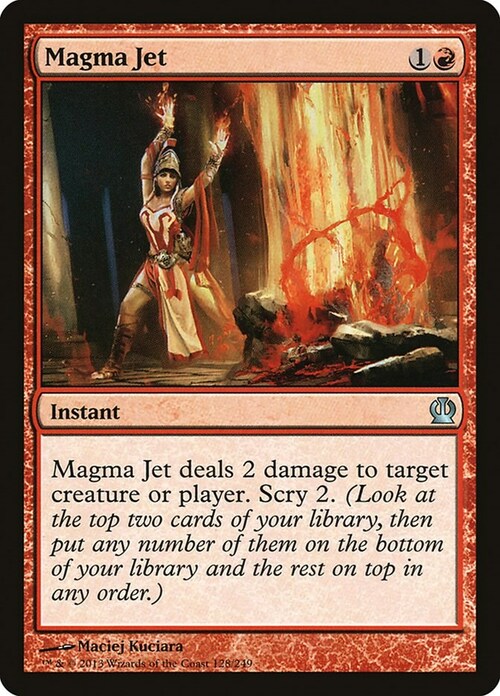 Magma Jet Card Front