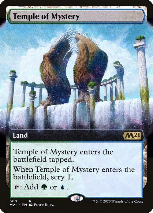 Temple of Mystery Card Front