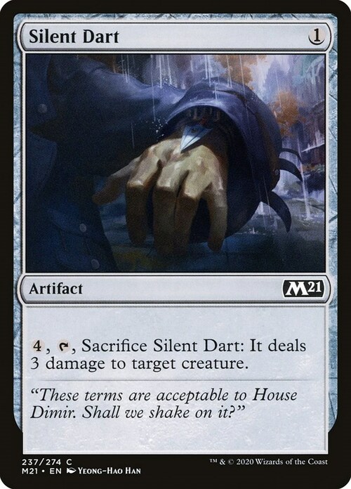 Silent Dart Card Front