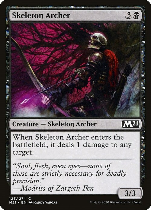 Skeleton Archer Card Front