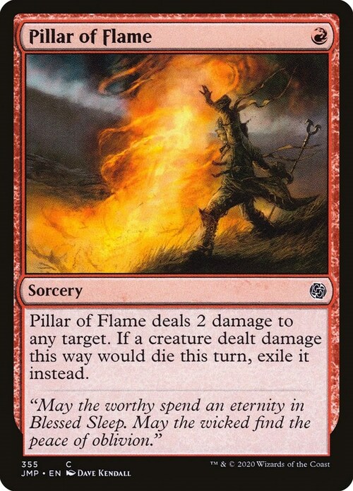 Pillar of Flame Card Front