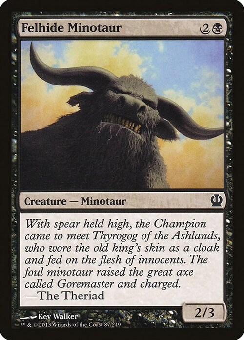 Felhide Minotaur Card Front