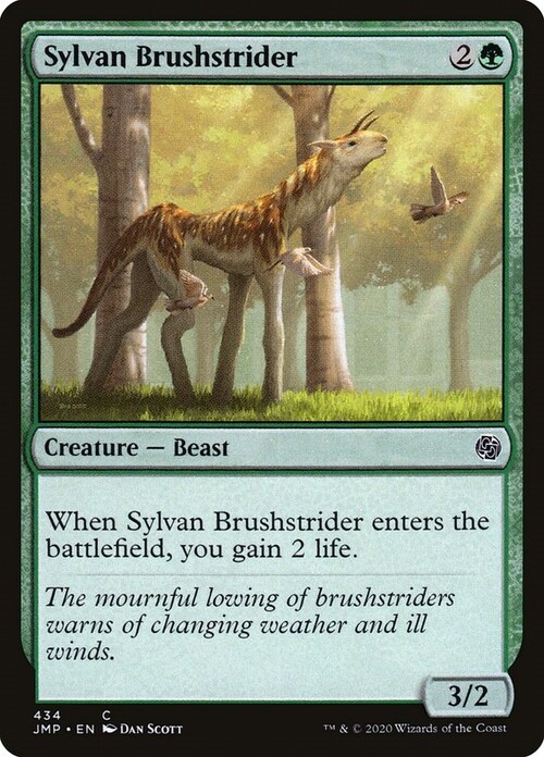 Sylvan Brushstrider Card Front