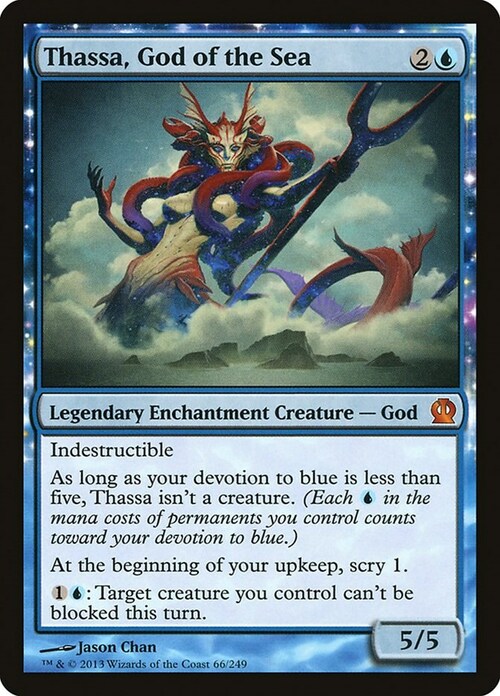 Thassa, God of the Sea Card Front