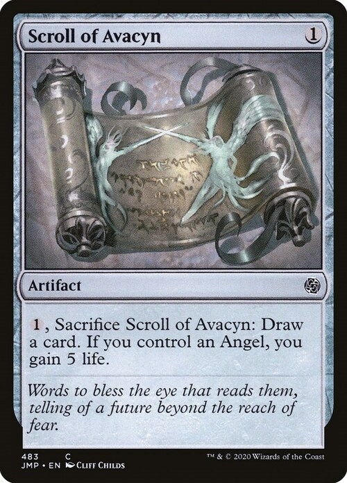 Scroll of Avacyn Card Front