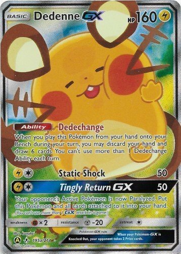 Dedenne GX Card Front