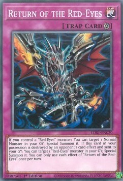 Return of the Red-Eyes Card Front