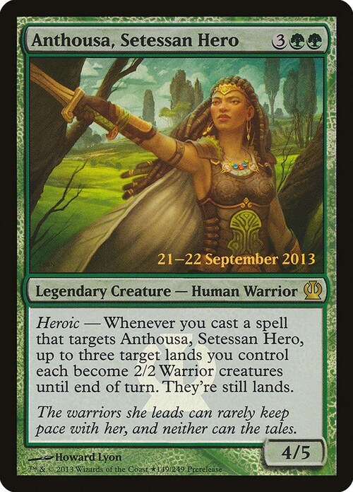 Anthousa, Setessan Hero Card Front