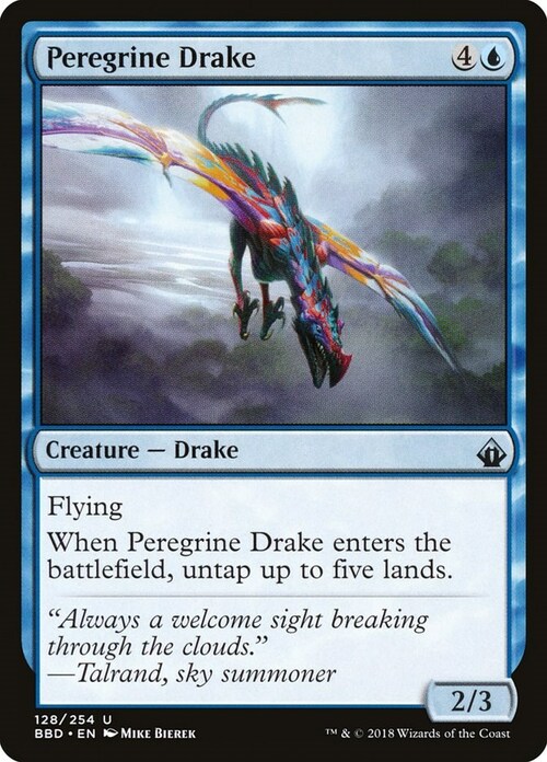 Peregrine Drake Card Front