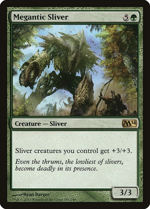 Megantic Sliver Card Front