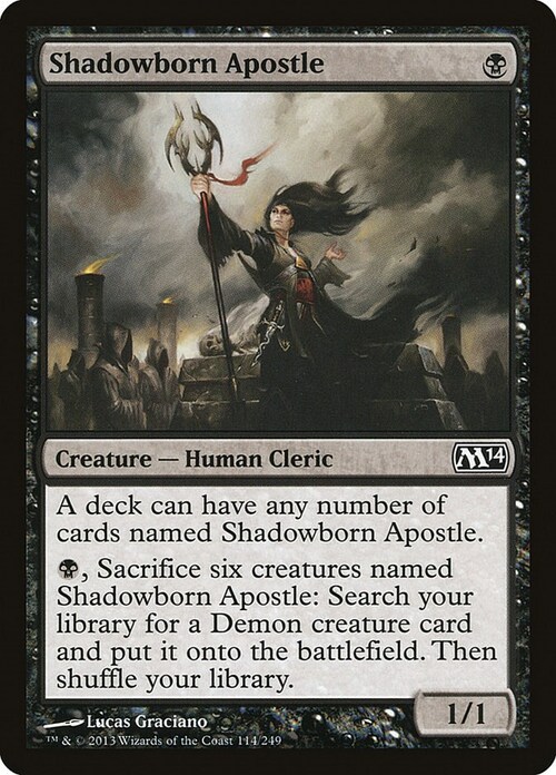 Shadowborn Apostle Card Front