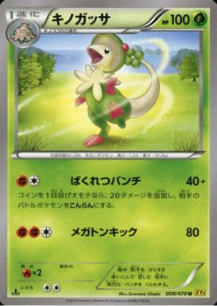 Breloom Card Front