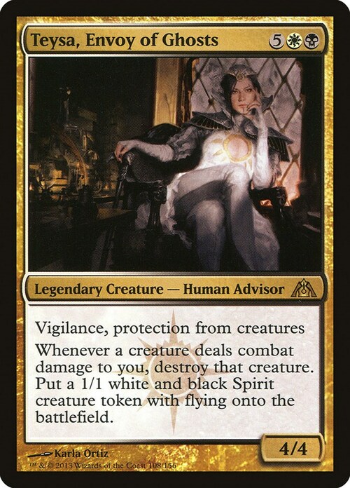 Teysa, Envoy of Ghosts Card Front