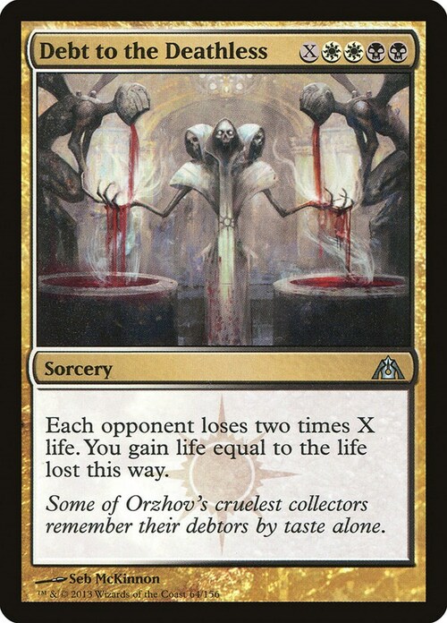 Debt to the Deathless Card Front