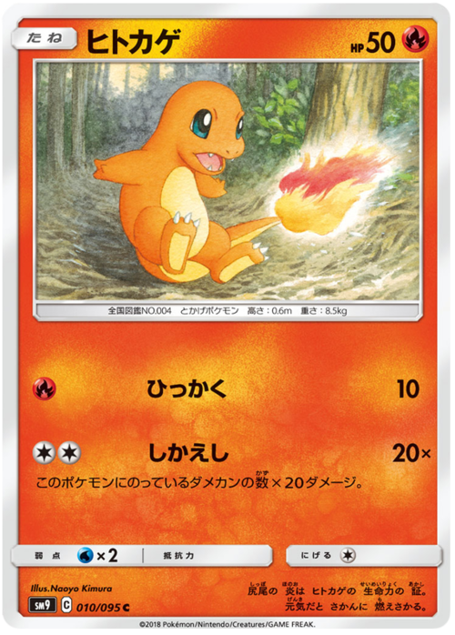 Charmander Card Front