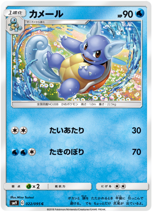 Wartortle Card Front