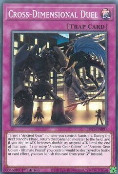 Cross-Dimensional Duel Card Front