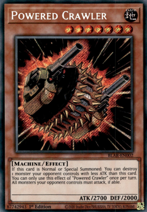 Powered Crawler Card Front