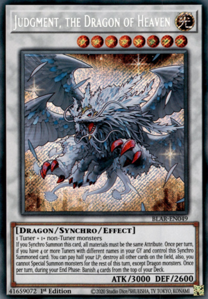 Judgment, the Dragon of Heaven Card Front